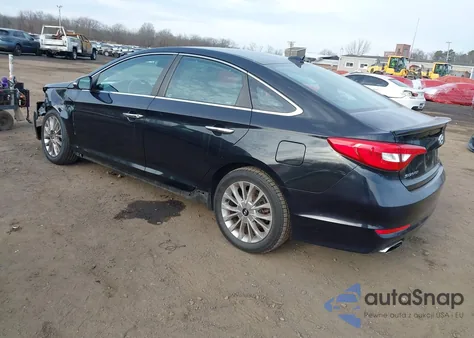 2015 Hyundai Sonata Limited z USA, uszkodzony, nr VIN 5NPE34AF2FH021791